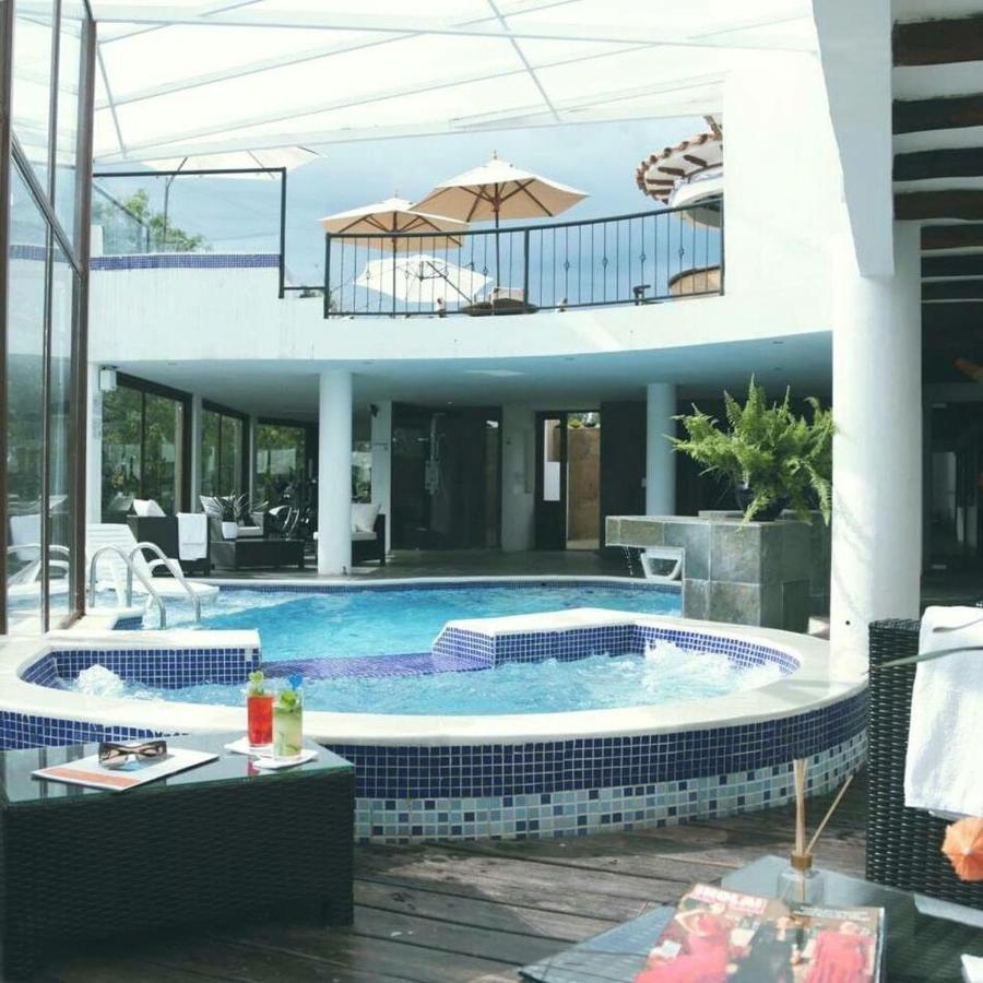Hotel Meson De Los Virreyes Villa de Leyva Buitenkant foto
