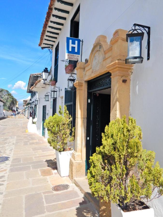 Hotel Meson De Los Virreyes Villa de Leyva Buitenkant foto