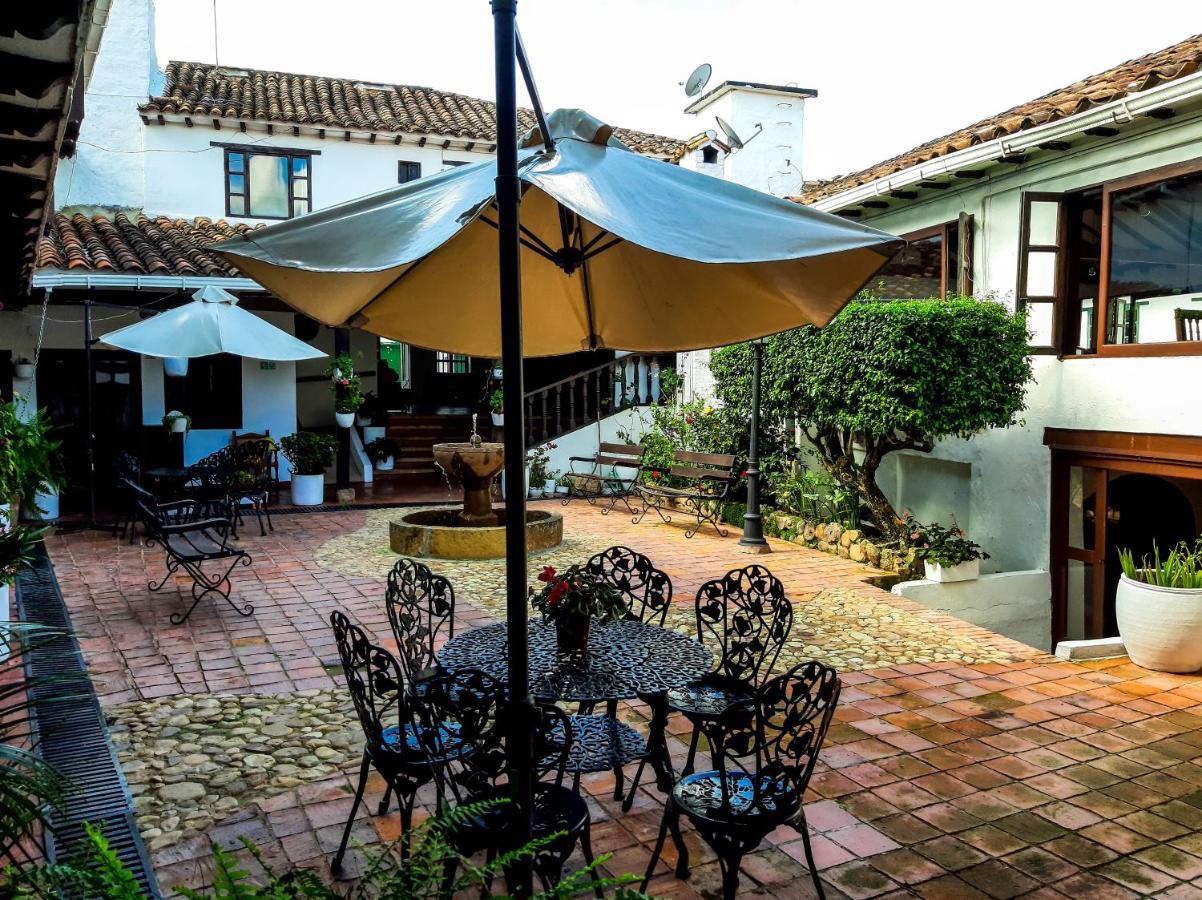 Hotel Meson De Los Virreyes Villa de Leyva Buitenkant foto