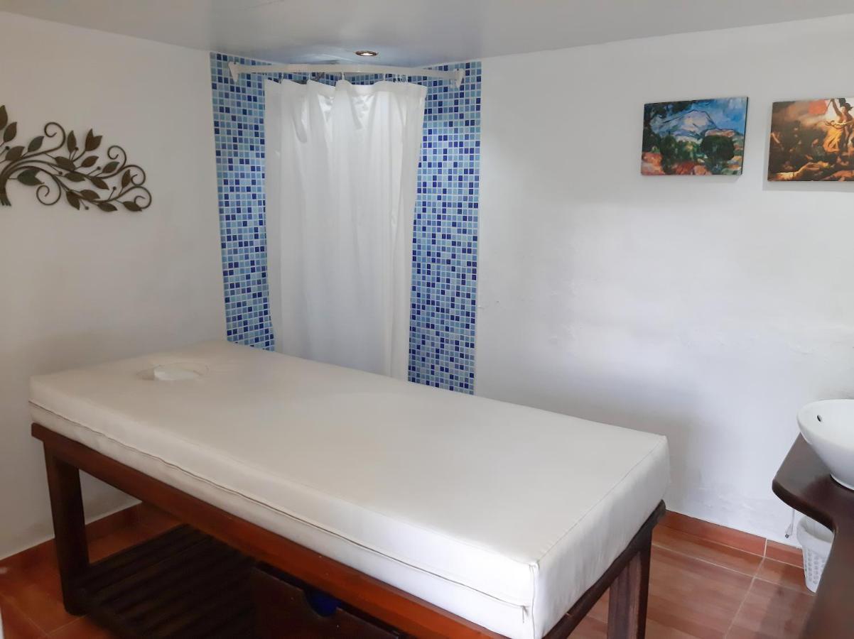 Hotel Meson De Los Virreyes Villa de Leyva Buitenkant foto