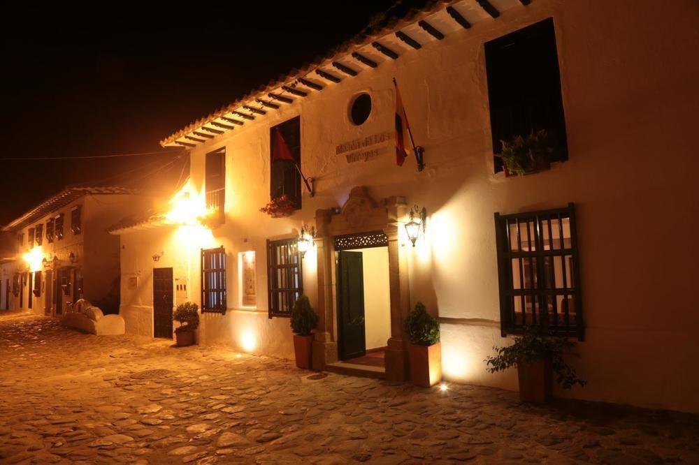 Hotel Meson De Los Virreyes Villa de Leyva Buitenkant foto