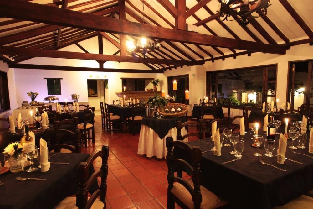 Hotel Meson De Los Virreyes Villa de Leyva Buitenkant foto